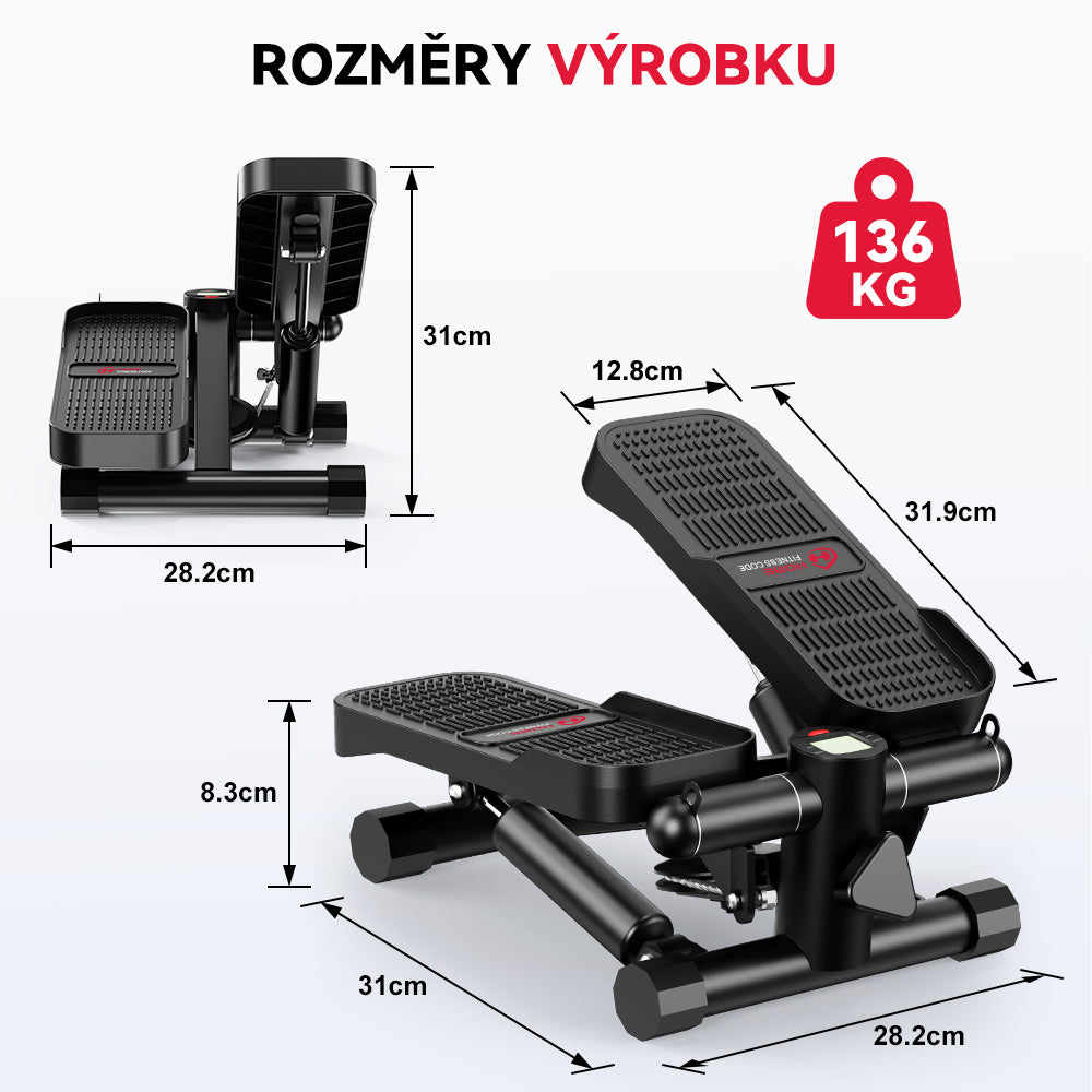Mini Hydraulický Stepper s Odporovými Pásy