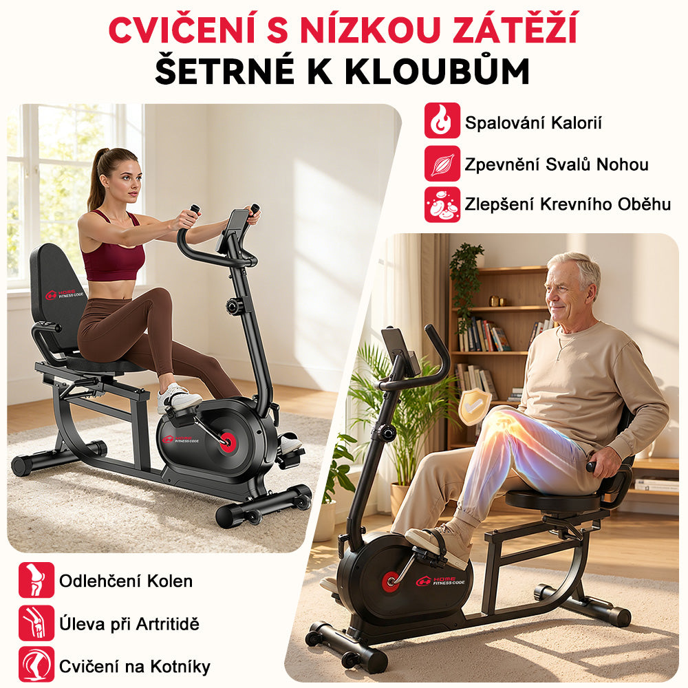 Rotoped Recumbent X1, 16 Úrovní Odporu