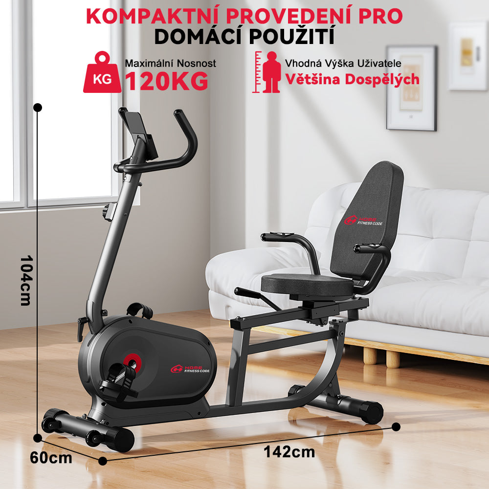 Rotoped Recumbent X1, 16 Úrovní Odporu