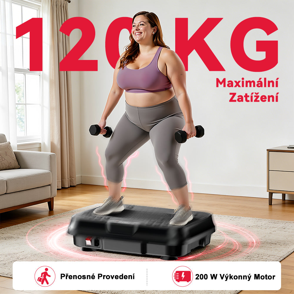 Vibrační Deska F1, 250 Úrovní Intenzity