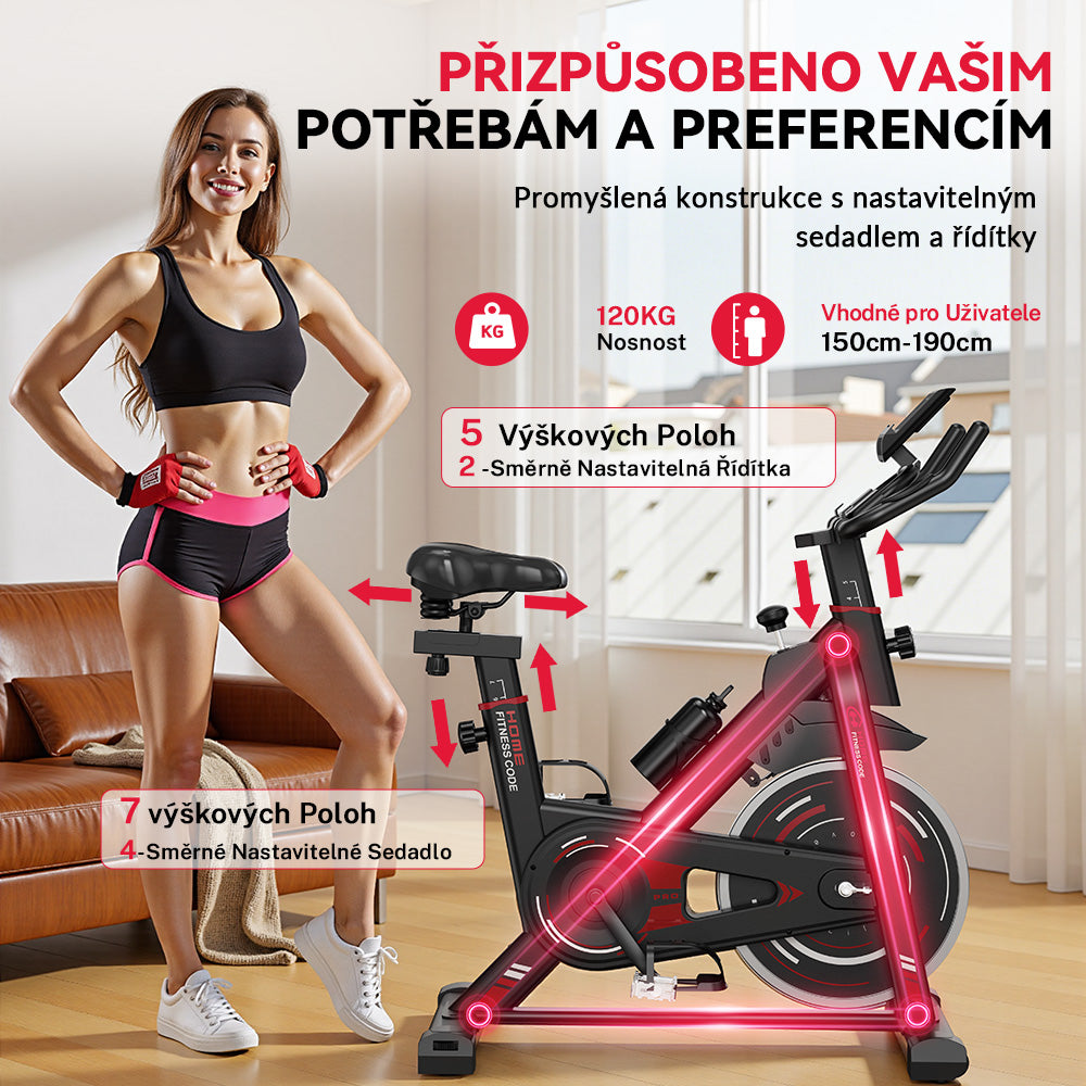 Stacionární Rotoped D1, Setrvačník 8 kg/10 kg
