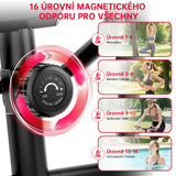 Eliptický Trenažér E200, 16 Úrovňový Magnetický Odpor