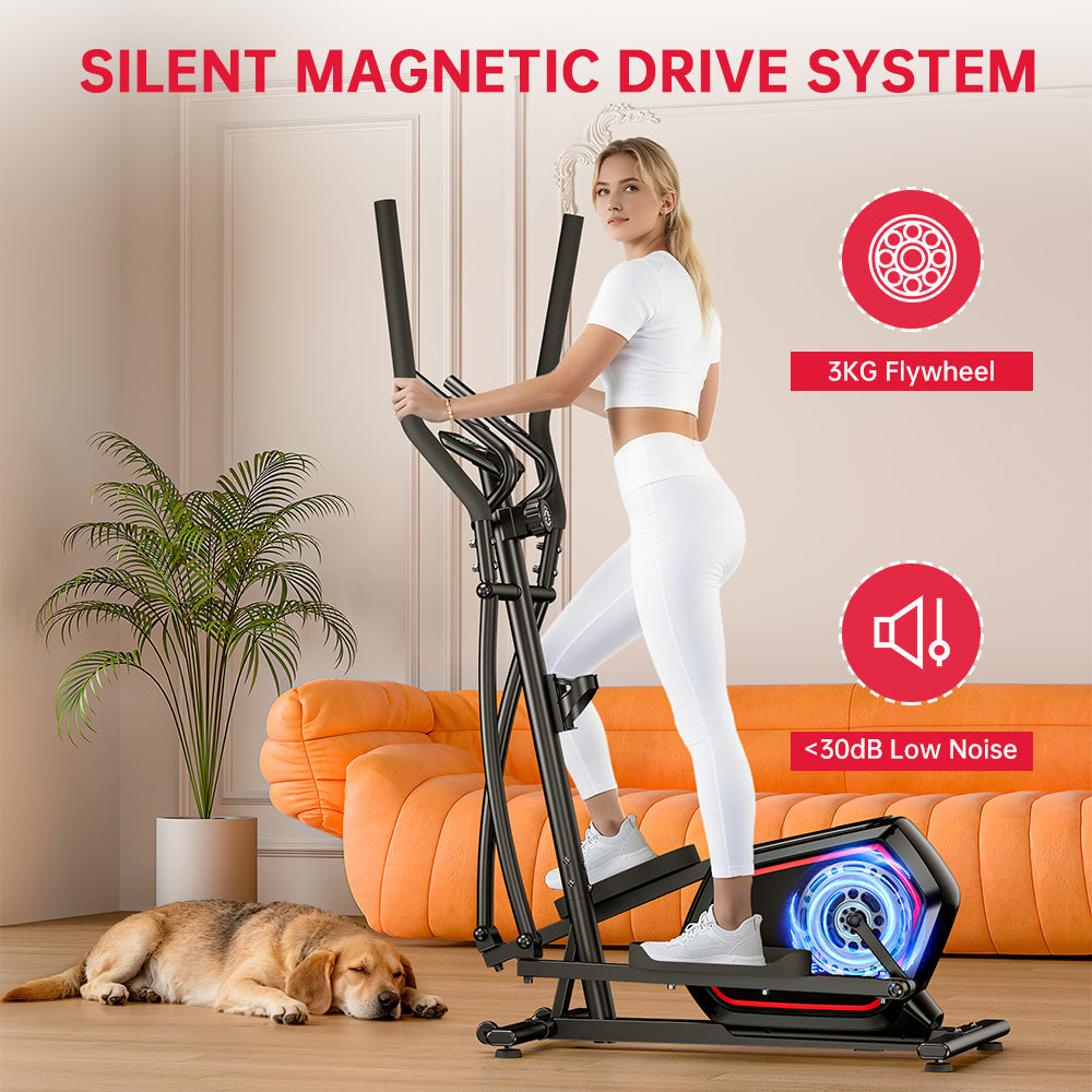 Eliptický Trenažér E200, 16 Úrovňový Magnetický Odpor