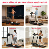 Skládací Běžecký Pás Q5 Pro s Bezkartáčovým Motorem, Rychlost 1–12 km/h, Automatický Sklon 15%