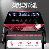 Skládací Běžecký Pás Q5 s Nastavitelným Sklonem, Bezkartáčový Motor, Rychlost 1–12 km/h