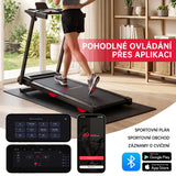Skládací Běžecký Pás Q5 Pro s Bezkartáčovým Motorem, Rychlost 1–12 km/h, Automatický Sklon 15%