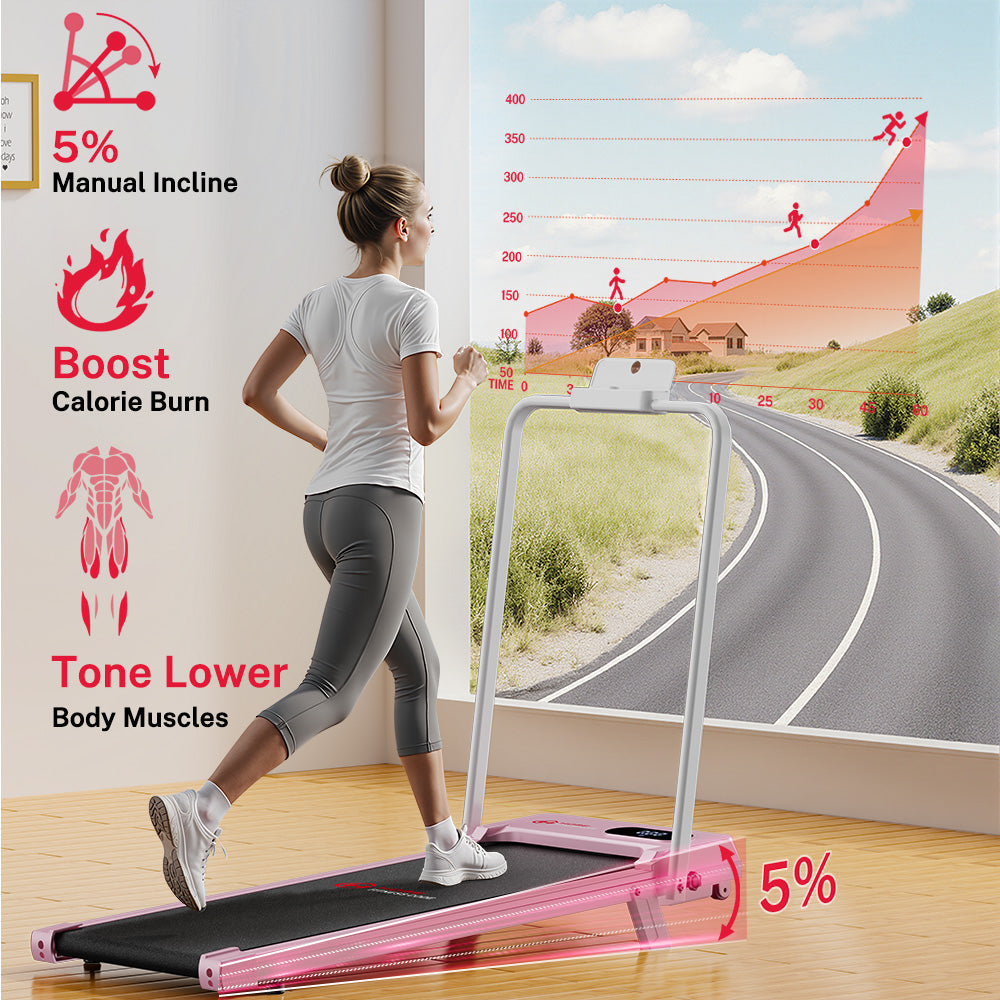 Běžecký Pás T7, Rychlost 1–6 km/h, Manuální Sklon 5 %