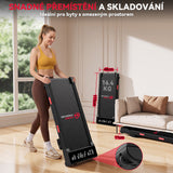 Běžecký Pás Q2 Pro s Bezkartáčovým Motorem, Rychlost 1-10 km/h, Manuální Sklon 5 % (Nová Verze)