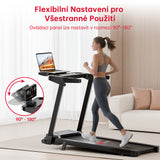 Skládací Běžecký Pás Q8, Rychlost 1-12 km/h, Manuální Sklon 5 %