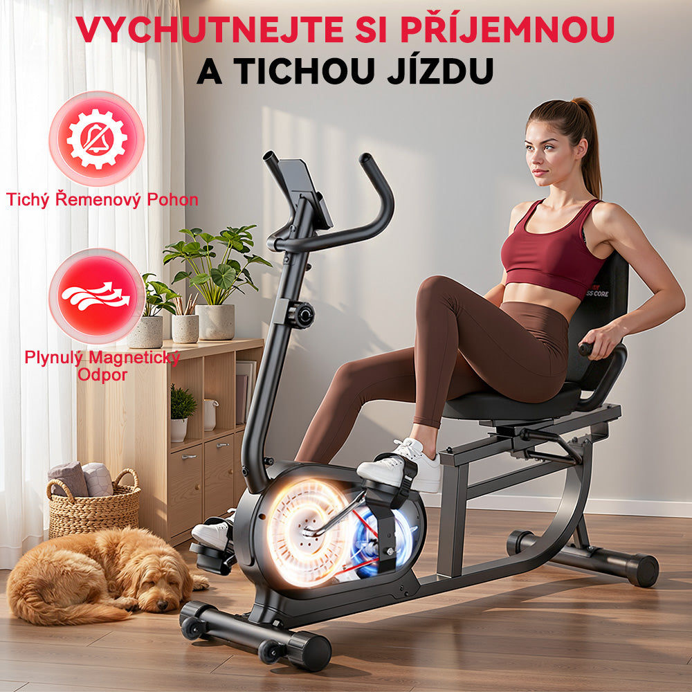 Rotoped Recumbent X1, 16 Úrovní Odporu