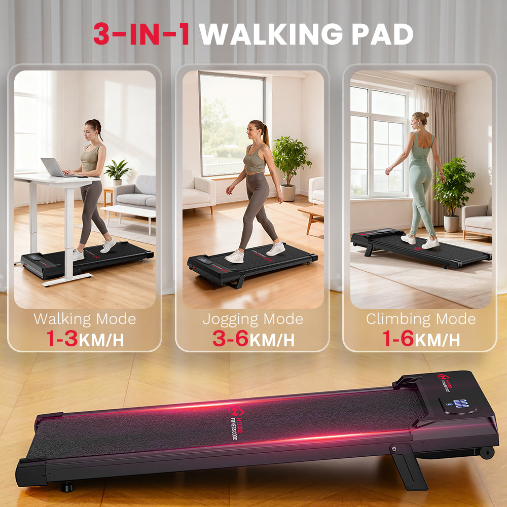 Běžecký Pás T7, Rychlost 1–6 km/h, Manuální Sklon 5 %