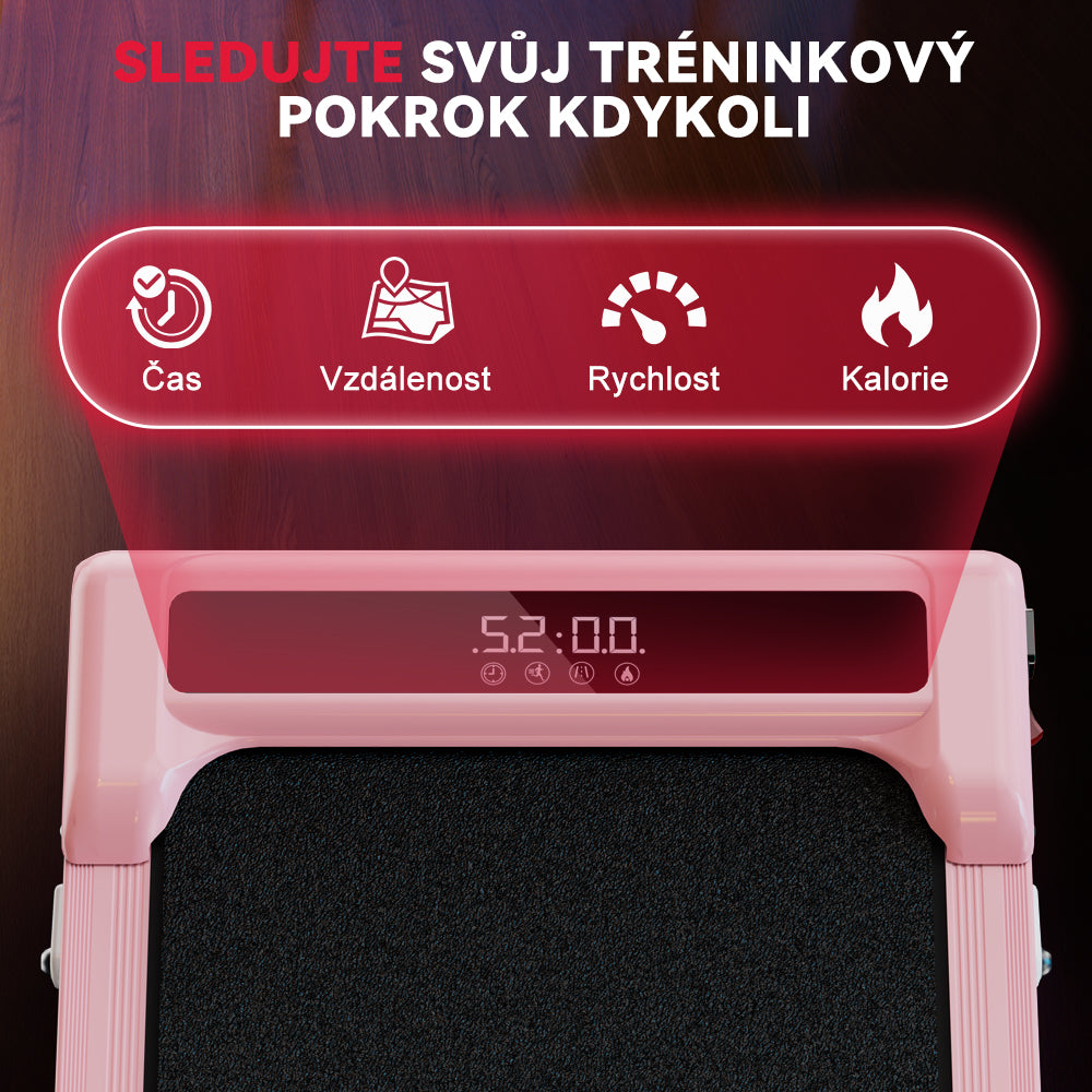 Běžecký Pás Z3 s Bezkartáčovým Motorem, Rychlost 1–6 km/h, Manuální Sklon 5 %