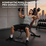 Skládací Posilovací Lavice B1, Nastavitelným Opěradlem
