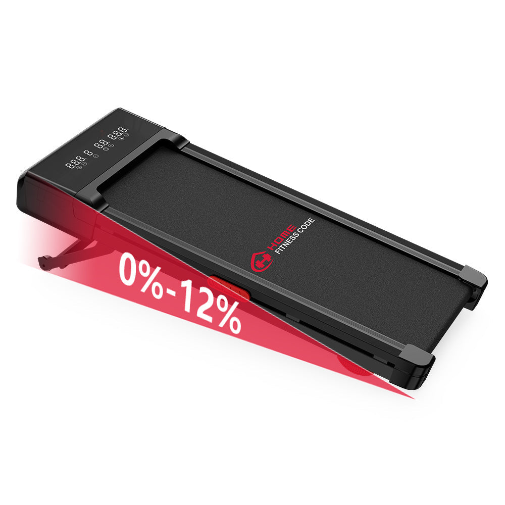 Běžecký Pás Y1 s Automatickým Sklonem 0-12%, Rychlost 1-10 km/h